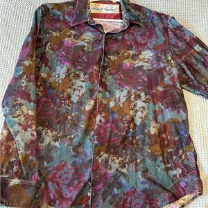Floral Long Sleeve Shirt - Robert Graham